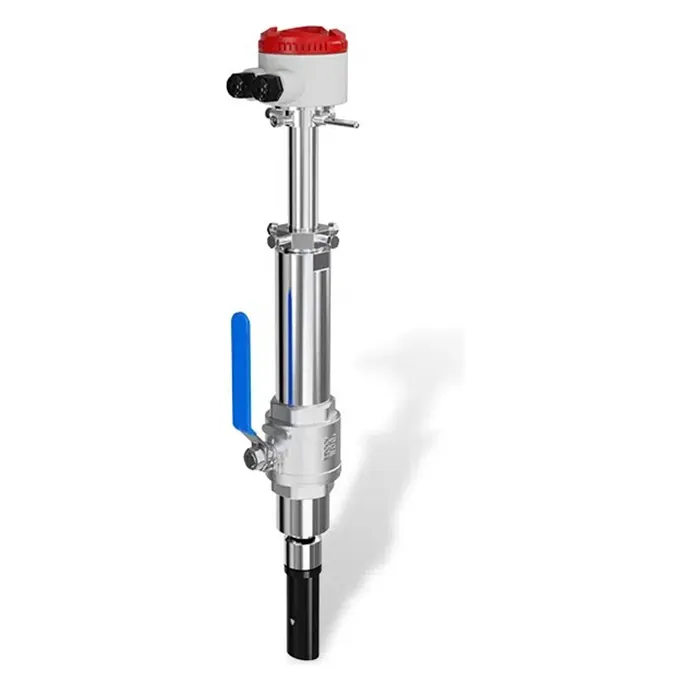 Insertion type electromagnetic flowmeter