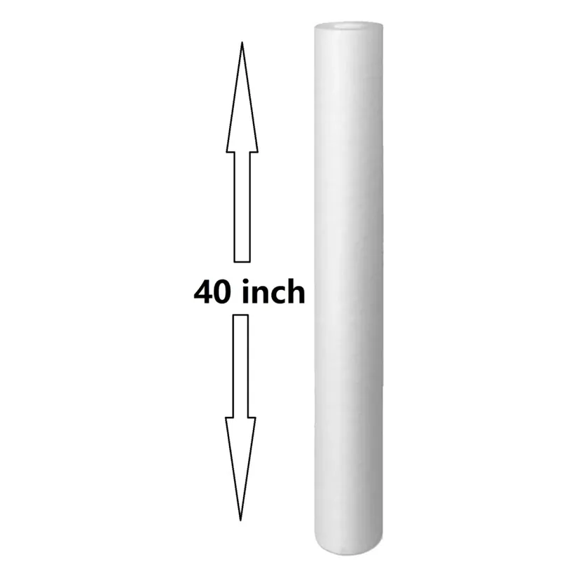 40-Inch Cotton Filter Cartridge (5 Microns, Atlas Italian) for Stainless Steel and Plastic Filters