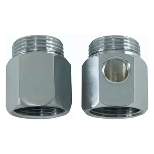 Mixer Connector (Chrome Sleeve, 2 Pieces, 3/43/41/4)