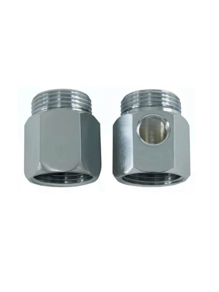 Mixer Connector (Chrome Sleeve, 2 Pieces, 3/43/41/4)