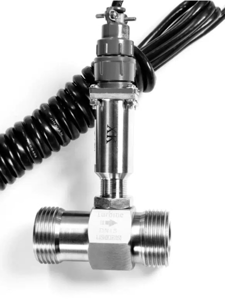 Wall mounted ultrasonic flowmeter