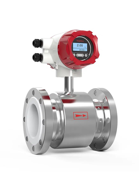 Stainless steel body electromagnetic flowmeter