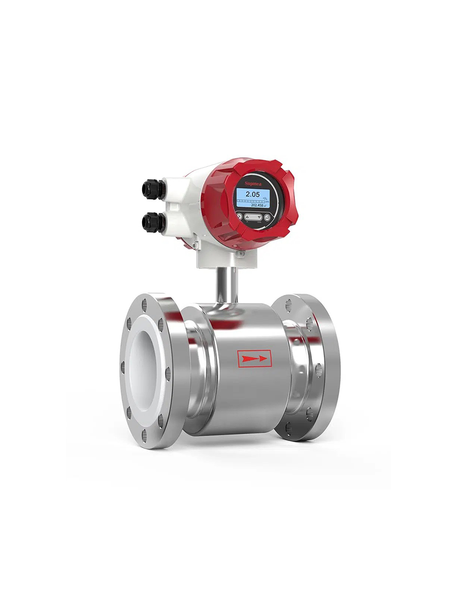 Stainless steel body electromagnetic flowmeter
