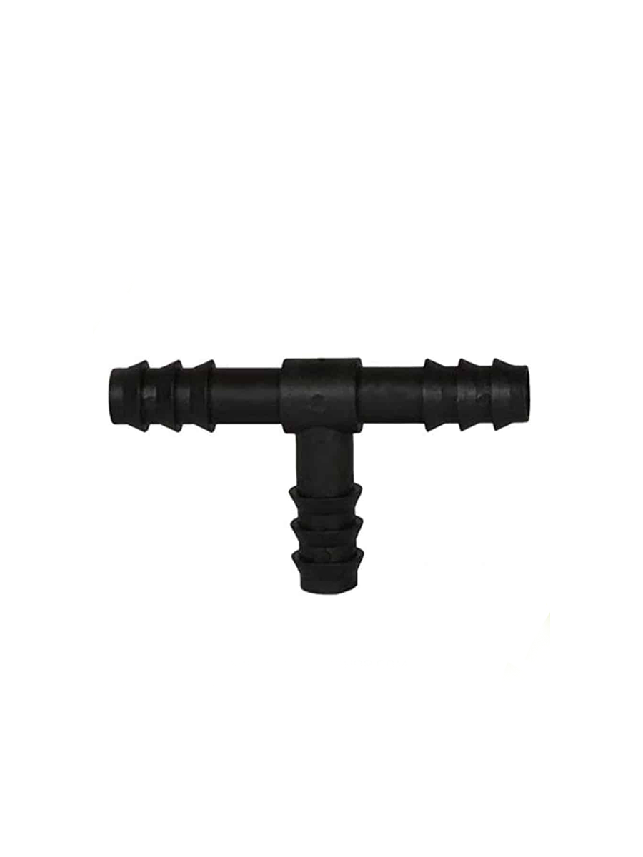 Straight Connector for Irrigation 16mm - Black (50 Pieces)